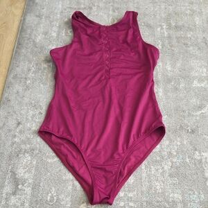 Andie Malibu Women's Maroon Swimsuit Size Large
